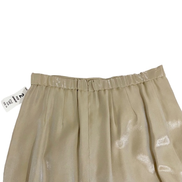 Alex Evenings Vintage Champagne 2 Piece Skirt & Jacket Set, Plus Size 14 - Picture 11 of 14